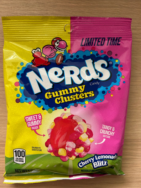LIMITED EDITION Nerds Gummy clusters: Cherry Lemonade Blitz
