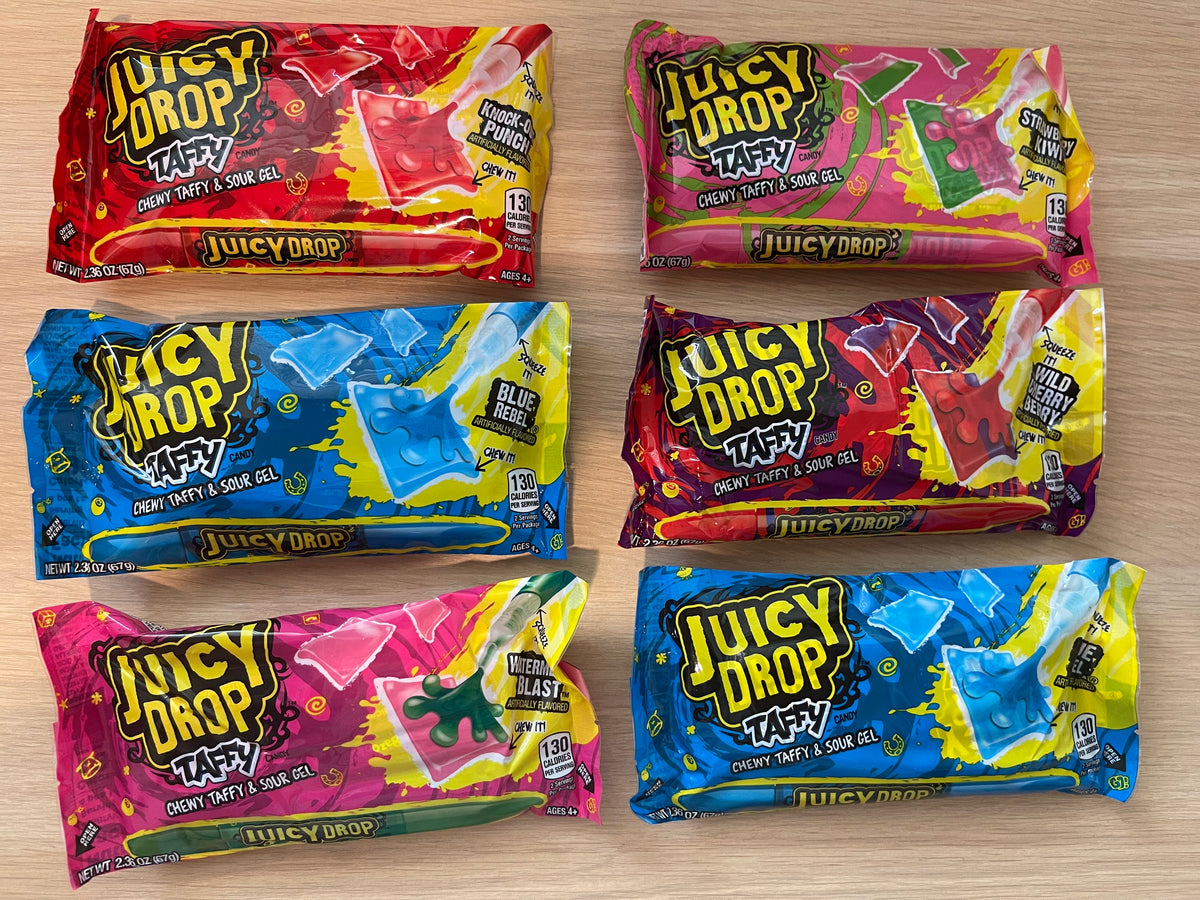 JUICY DROP Taffy & Gel Sweeten Me Up Candy