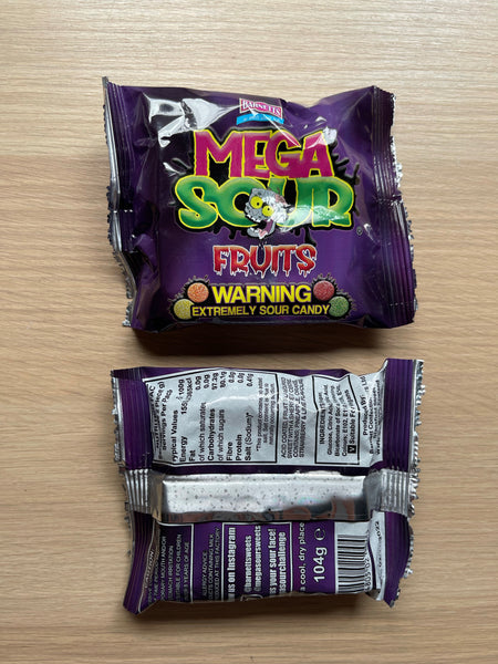 Barnett's Mega Sour Fruits - The World's Sourest Candy! – Candycopia